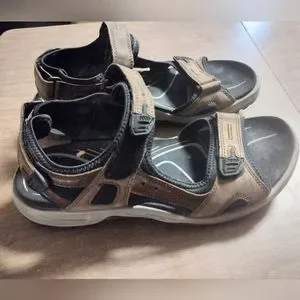 Ecco | Shoes | Ecco Yucatan Sandals Mens 46 Eur Brown 